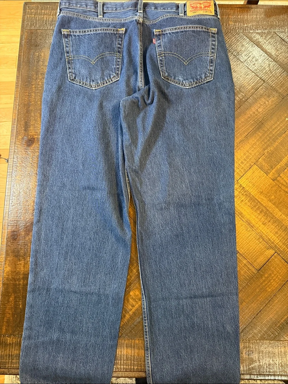 Levi’s 550 Relaxed Fit Jeans 38x32 Blue Denim Classic Y2K Dad Jeans